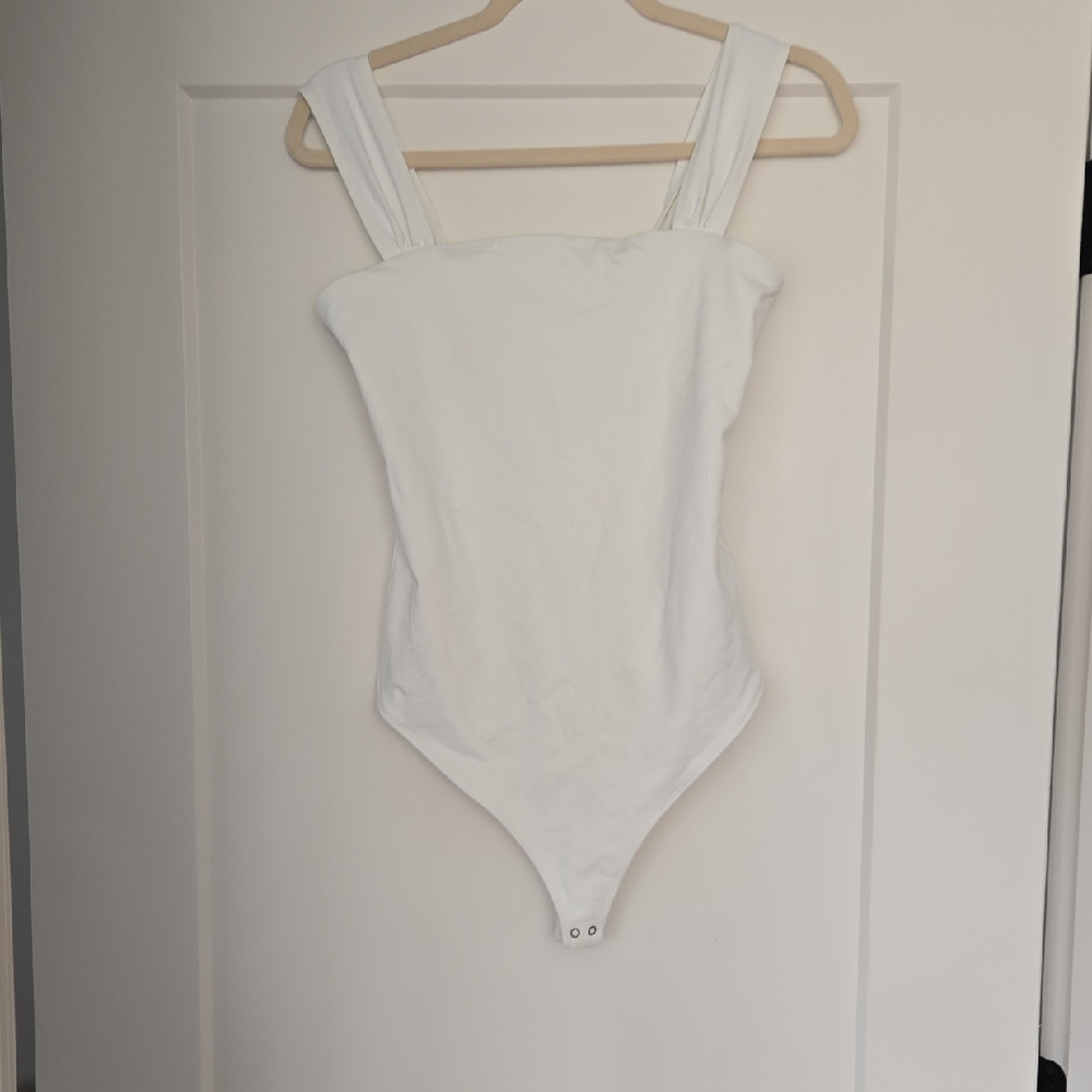 Abercrombie & Fitch Pure White  Bodysuit
